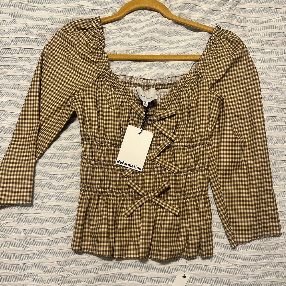 NWT Reformation Lauryn Top - Picture 6 of 8